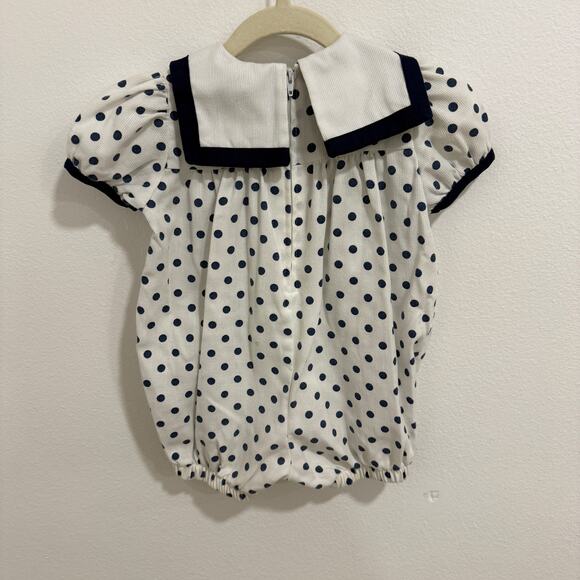 Vintage Good Lad Polka Dot Bubble Romper 12 months - Picture 6 of 7